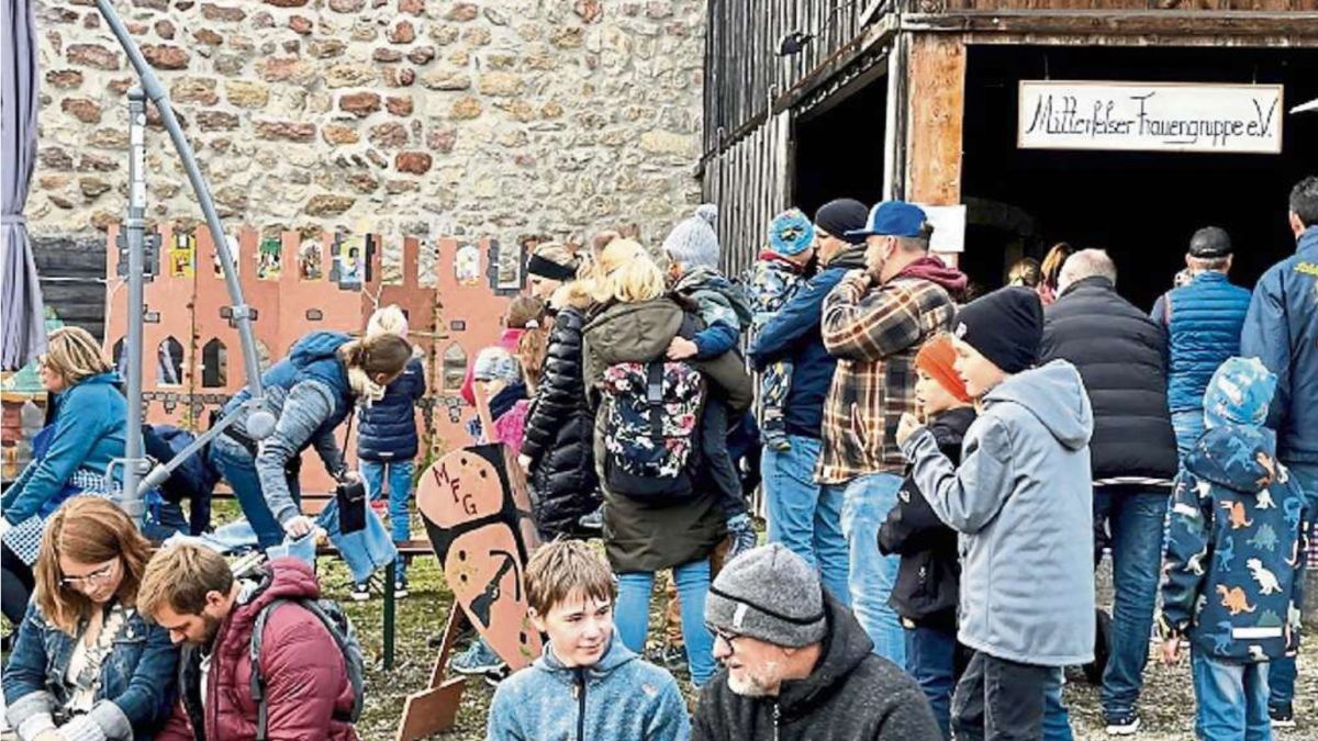 Die 19. Mitterfelser Marktmeile war wieder ein Besuchermagnet