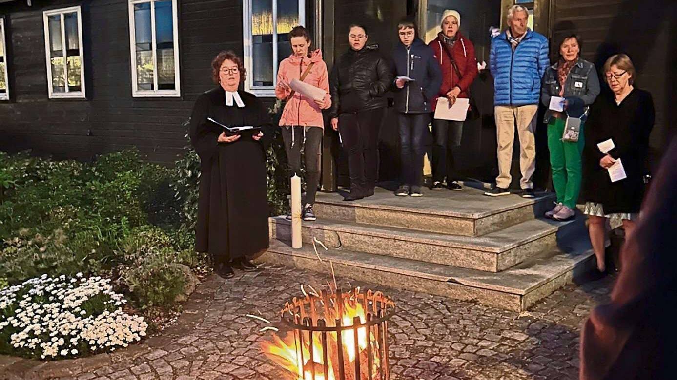 Evangelische Osternacht in der Heilig-Geist-Kirche